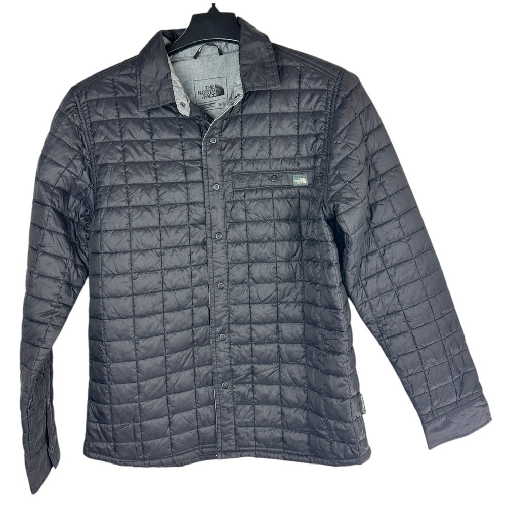 The North Face Thermoball Eco Shirt Jacket Black Men's Medium *Company Logo* - Picture 3 of 15